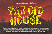Halloween Raven Bold Horror Font, a Blackletter Font by Haps Space (Thumbnail 2 of 12)