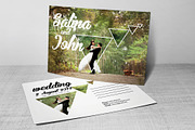 Wedding Ceremony Postcard, an Invitation Template by Business Flyers (Thumbnail 1 of 3)