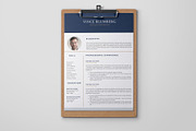 4 Page Resume/CV Template - Vince, a Resume Template by OpulentStu (Thumbnail 2 of 5)