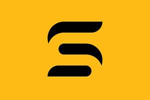 S Logo Design and template. Creative, a Branding & Logo Template by T.Vooka