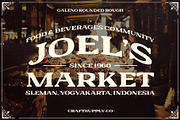 Galeno Rounded Rough, a Serif Font by Craft Supply Co. (Thumbnail 4 of 8)