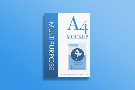 Multipurpose A4 minimalist Mock-up