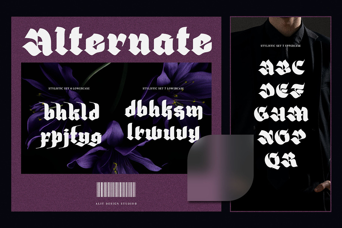 Giant Black Typeface, a Blackletter Font by alit design (Photo 15 of 20)