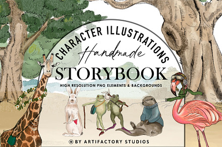Storybook Animal Illustrations