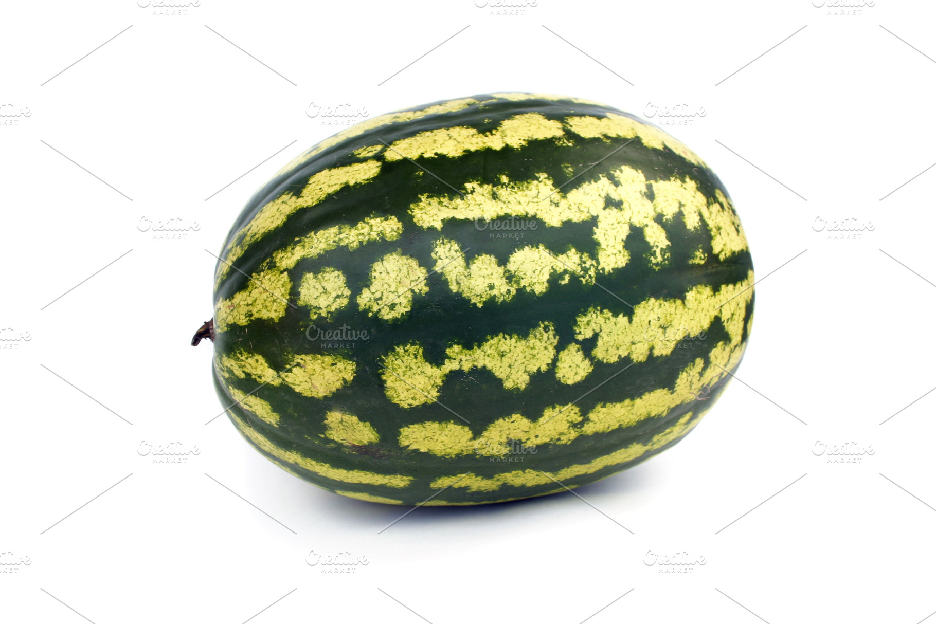 Fresh and ripe watermelon, a Photo by saiko3p