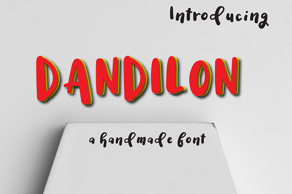 Dandilon Multilingual Typeface preview 3