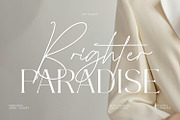 Brighter Paradise, a Serif Font by din-studio.com (Thumbnail 1 of 15)
