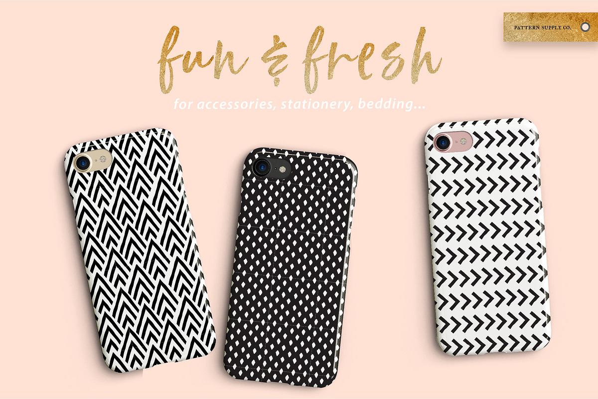 Fancy Geos II Collection - Bundle, a Pattern Graphic by Pattern Supply Co. (Photo 19 of 19)
