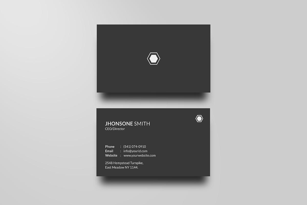 Business card, a Business Card Template by Helal Shop (Photo 3 of 3)