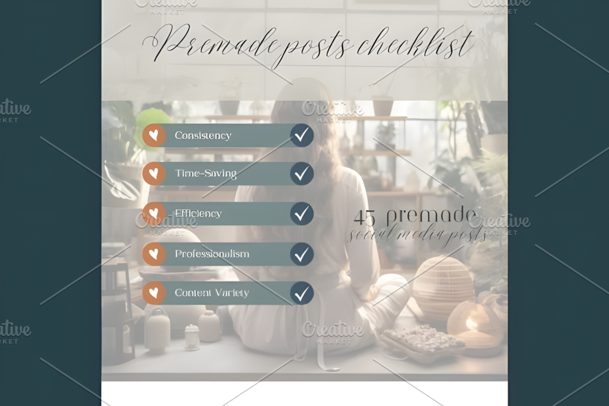 50 Social Media Post Template, a Social Media Template by Ink Gallery (Photo 5 of 5)