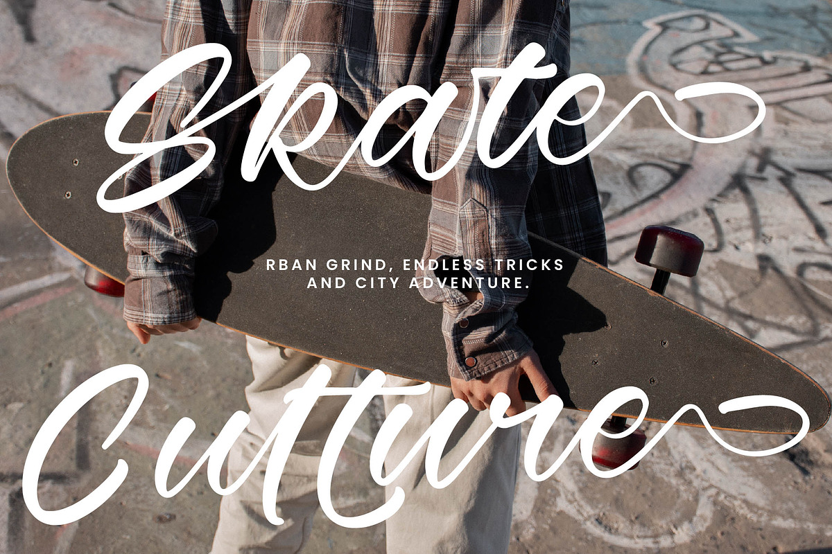 Globals Simple Bold Calligraphy Font, a Script Font by stylishtype.co (Photo 5 of 20)