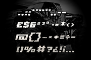 Monster Truck Font, a Font by Alphabet Agency (Thumbnail 5 of 6)