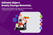 Product Management 3D Illustration, a 3D by novia99design (Thumbnail 4 of 6)