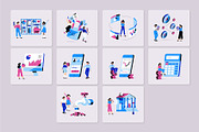 Finance Illustration Pack, a Finance Illustration by manuelbortoletti (Thumbnail 7 of 8)