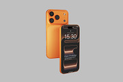 iPhone 17 Pro Mockup, an iPhone Mockup by Symie Design (Thumbnail 2 of 4)