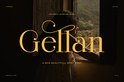 Gellan Elegant Serif Font, a Serif Font by Graphicxell (Thumbnail 1 of 8)