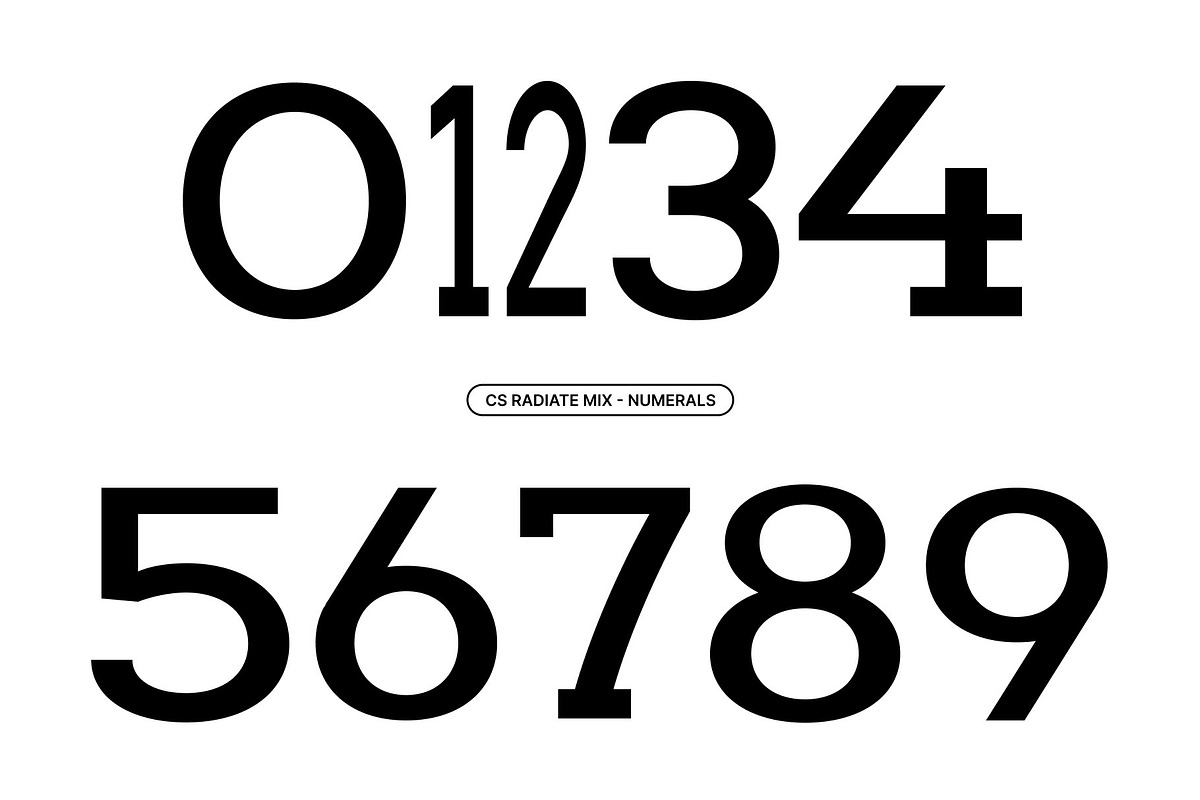 CS Radiate Mix, a Slab Serif Font by Craft Supply Co. (Photo 4 of 8)