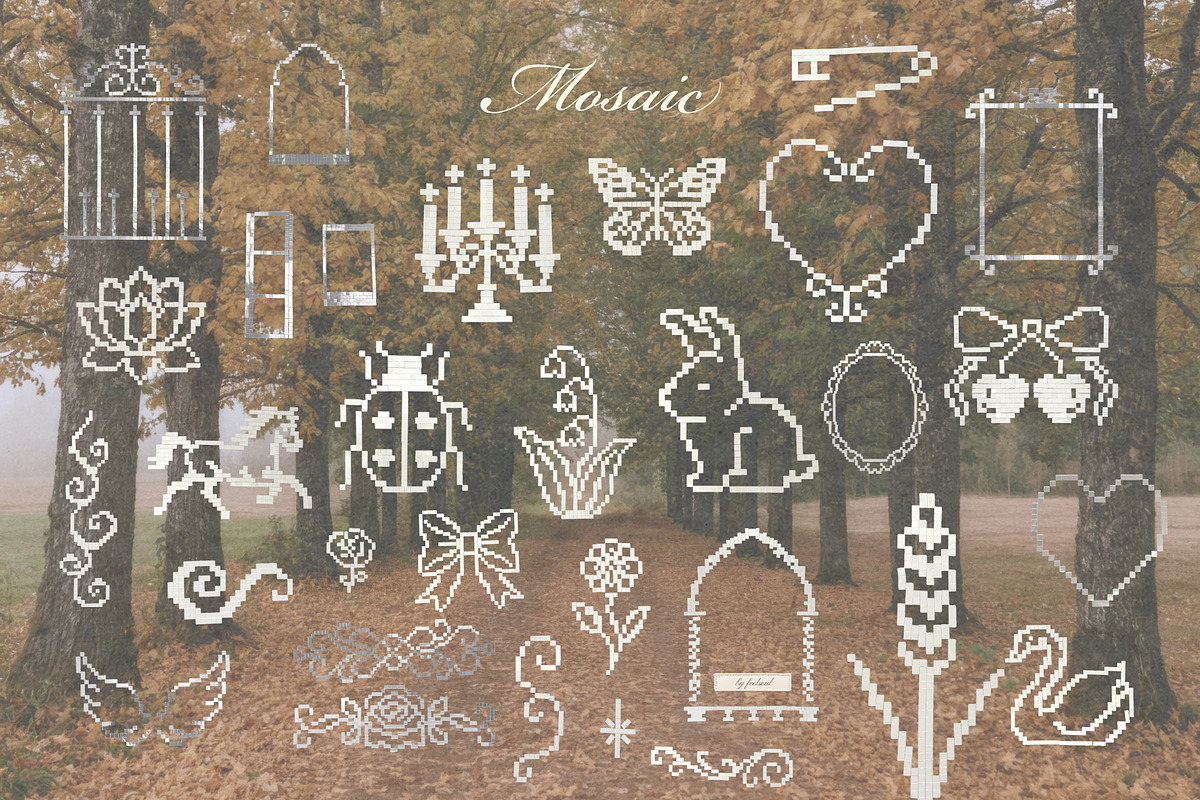 250+ Private Collection Collage Pack, an Object Graphic by Feelsoul (Photo 11 of 12)