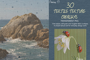 30 Textile Texture Overlays PNG, a Texture Graphic by DreamoraArt