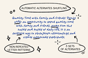 The Gardeny Handwritten Font, a Handwritten Font by The Gelato Type (Thumbnail 2 of 23)