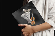 Dark Academia watercolor clipart set, an Education Illustration by Color Hugs Art (Thumbnail 9 of 10)