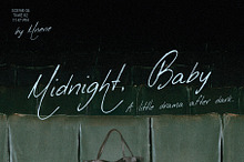 Midnight Baby - Handwritten Script