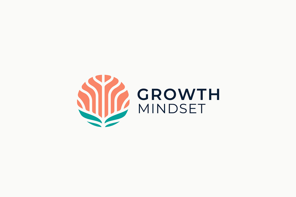 Abstract Growth Mindset Logo, a Branding & Logo Template by Signatoro (Photo 1 of 4)