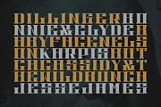 Grand Heist, a Serif Font by Chad Palmer Designs (Thumbnail 5 of 10)