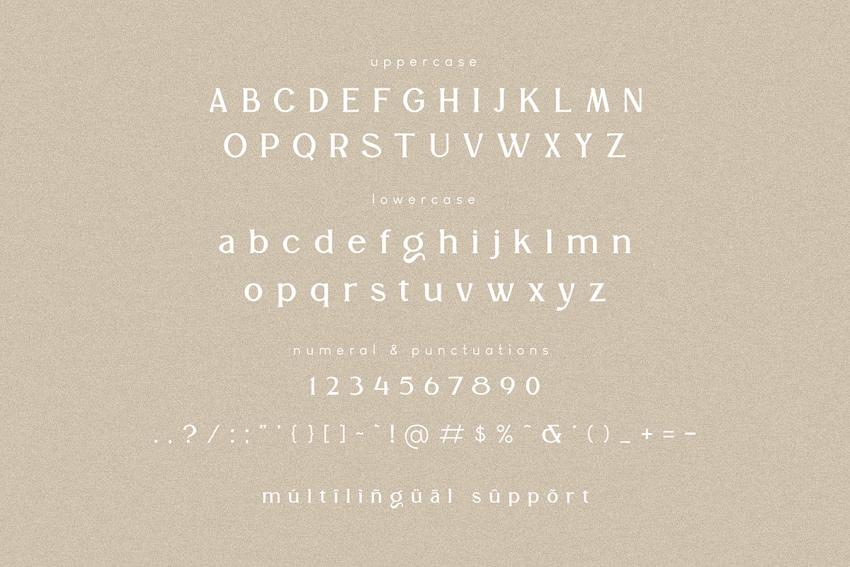 LA DE CHANE Display Font, a Serif Font by Hishand Studio (Photo 8 of 10)