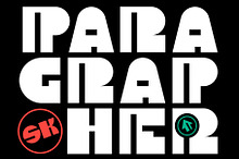 SK Paragrapher — Heavy Modern Font