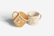 Enamel Mug Mockup, a Cups & Container Mockup by Indah (Thumbnail 2 of 6)
