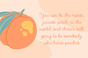 Marvelous Peach | handwritten font, a Script Font by Wander Designs (Thumbnail 4 of 5)