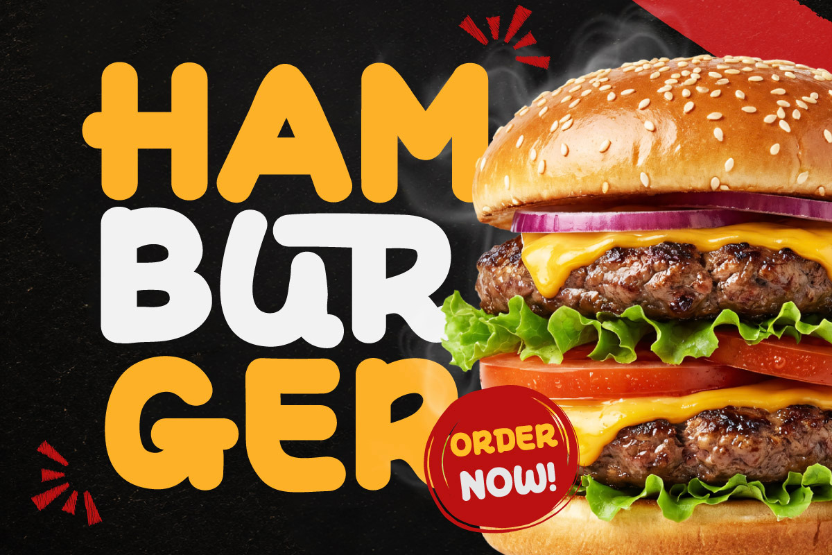 Rasa Panggang – Burger Display Font, a Handwritten Font by trabaskriya (Photo 8 of 11)