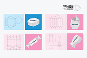 Packaging Design Templates, a Stationery Template by Mauricio Duque (Thumbnail 3 of 6)