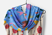 Wool scarf Mockup Part 2, an Apparel Mockup by GraphicVil (Thumbnail 9 of 9)