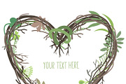 'Hearts in bloom' vector set, a Decorative Illustration by Cheeba Ribba Designs (Thumbnail 4 of 4)