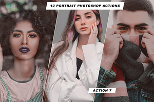 Portrait Photoshop Actions