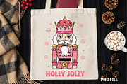 Holly Jolly Christmas PNG, an Illustration by DreamCafeArt (Thumbnail 4 of 4)
