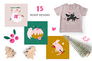 Christmas in Australia Holiday Set, an Animal Illustration by danceyourlife (Thumbnail 2 of 10)
