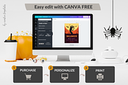 Halloween Poster Party Template, a Stationery Template by byCreativeTemplates (Thumbnail 5 of 5)