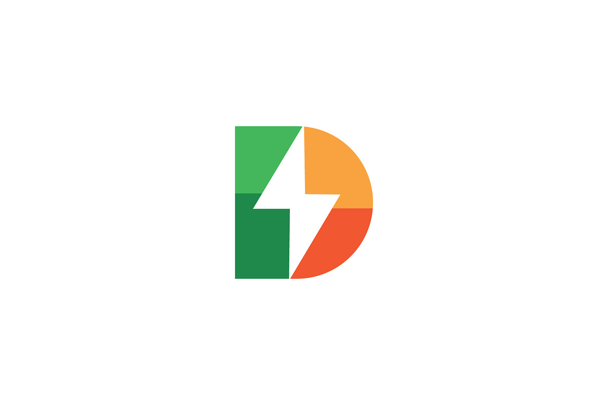 Letter B Bolt Logo, a Branding & Logo Template by Abir Hossain Waffi (Photo 1 of 4)