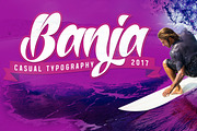 Banja, a Script Font by Typogama (Thumbnail 1 of 10)