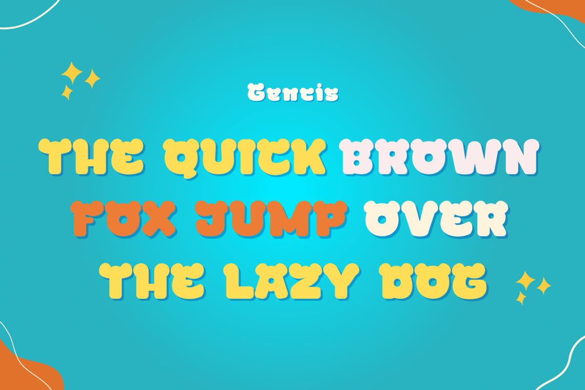 Gencis, a Serif Font by twinstd (Photo 6 of 13)