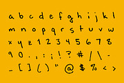 quenchiest - left-handed font, a Handwritten Font by Anna Richard Design (Thumbnail 3 of 4)