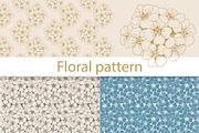 Floral Pattern & Flower Print, a Pattern Graphic by Plaid4You (Thumbnail 1 of 15)