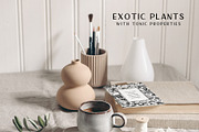 Exotic Plants. Designs & Patterns., a Pattern Graphic by Yevheniia (Thumbnail 2 of 9)
