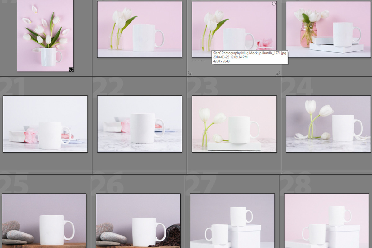 Spring Mug Mockup Bundle, a Photo by Siân C Photography (Photo 4 of 4)