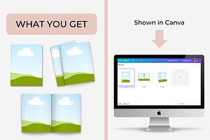 Magazine Mockups For Canva