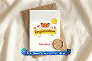A6 Greeting Card Mockup, an Advertising Mockup by Rami's Mockups (Thumbnail 3 of 3)