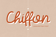 Chiffon | Handwriting Font, a Font by BAMBIN (Thumbnail 1 of 8)